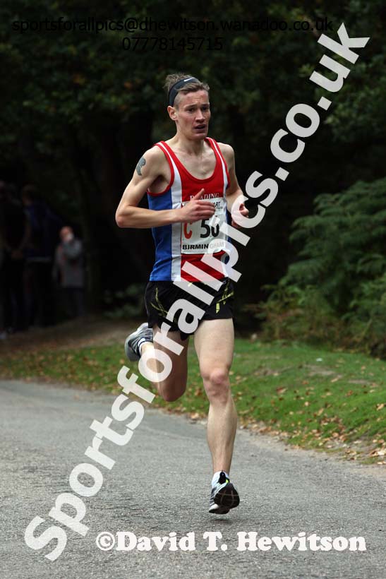 Senior mens 6 stage road relay, English National 6 and 4 Stage Road Relays, Sutton Park, Birmingham. Photo: David T. Hewitson/Sports for All Pics